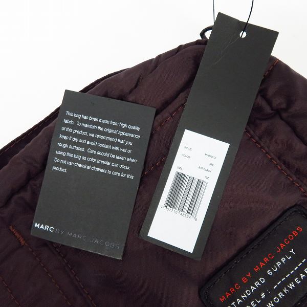 実際に弊社で買取させて頂いた【未使用】MARC BY MARC JACOBS/マークバイマークジェイコブス ウエストポーチ/ボディバッグ M003912の画像 6枚目