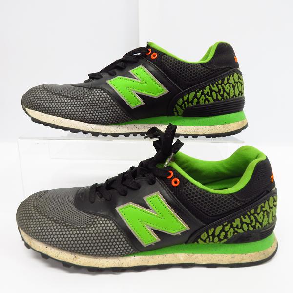 実際に弊社で買取させて頂いた【観賞用】NEW BALANCE×ATMOS/ニューバランス×アトモス 風神(FUJIN) スニーカー CM576GB/29の画像 3枚目