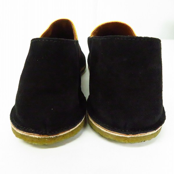 実際に弊社で買取させて頂いたDRIES VAN NOTEN/ドリスヴァンノッテン スエード スリッポン MS25/874 QU114 BLACK900/41の画像 1枚目