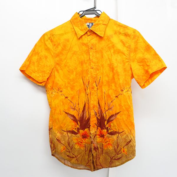 実際に弊社で買取させて頂いたJEAN PAUL GAULTIER/ジャンポールゴルチェ ボタニカルプリント 半袖シャツ 48