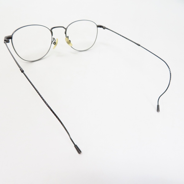 実際に弊社で買取させて頂いた999.9/フォーナインズ メガネフレーム ケーブルテンプル ボストン S-183T の画像 1枚目