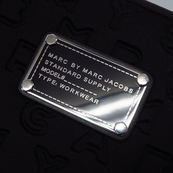 実際に弊社で買取させて頂いたMARC BY MARC JACOBS/マークバイマークジェイコブス PC タブレットケース ブラック M6PE024の画像 3枚目