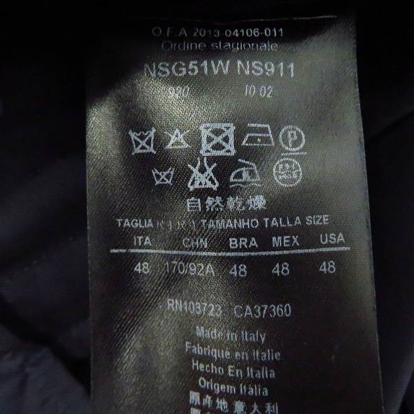 実際に弊社で買取させて頂いたGIORGIO ARMANI/ジョルジオアルマーニ 2B テーラードジャケット 48の画像 3枚目