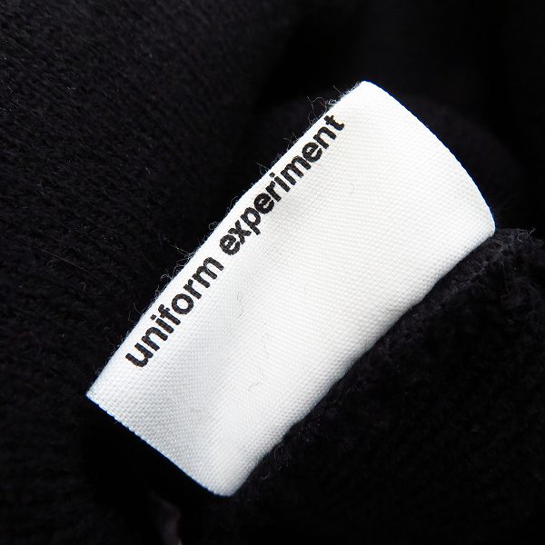 実際に弊社で買取させて頂いたuniform experiment/ユニフォームエクスペリメント ロゴ ニット キャップの画像 4枚目