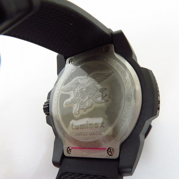 実際に弊社で買取させて頂いたLUMINOX/ルミノックス TOUGH VIKING/タフ バイキング NAVY SEAL 3500/ネイビーシールズ ダイバーズウォッチ 腕時計の画像 3枚目