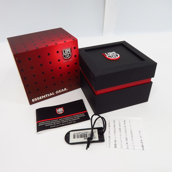 実際に弊社で買取させて頂いたLUMINOX/ルミノックス NIGHTHAWK ナイトホーク F-117/3400-200【動作未確認】の画像 7枚目