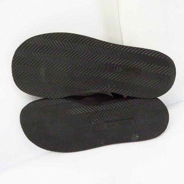 実際に弊社で買取させて頂いたHELMUT LANG/ヘルムートラング ビーチサンダル の画像 2枚目