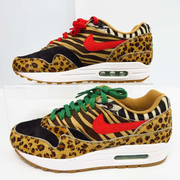実際に弊社で買取させて頂いたNIKE×ATOMOS/ナイキ×アトモス AIR MAX 1 DLX/エアマックス サファリパック 2.0 AQ0928-700/27.0の画像 3枚目