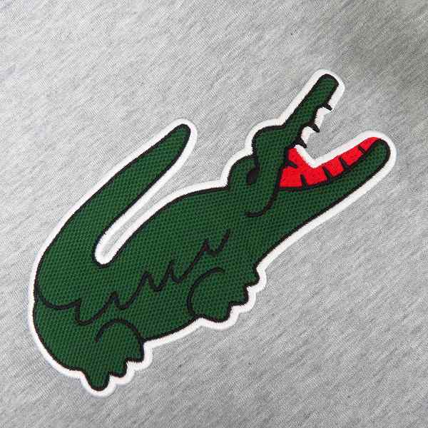 実際に弊社で買取させて頂いたLACOSTE/ラコステ BIGロゴ 長袖 スウェット/トレーナー Lの画像 4枚目