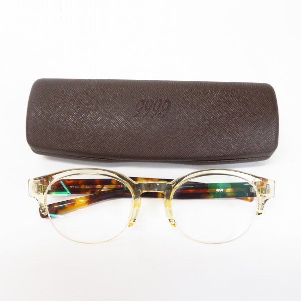 実際に弊社で買取させて頂いた999.9/フォーナインズ メガネフレーム ナイロール NPN-923　の画像 8枚目