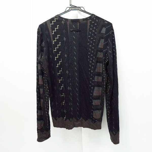 実際に弊社で買取させて頂いたJPG/ジャンポールゴルチェ マルチ柄 レーヨン 長袖 Tシャツ/カットソー 48の画像 1枚目