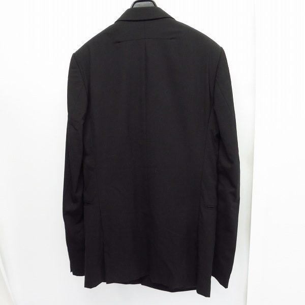 実際に弊社で買取させて頂いたGIVENCHY/ジバンシィ 2B テーラードジャケット ブラック 44の画像 1枚目