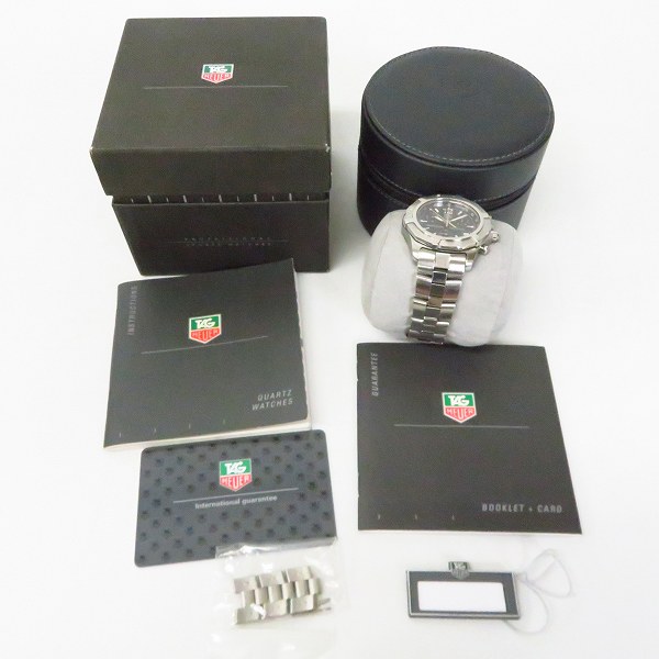 実際に弊社で買取させて頂いたTAG HEUER/タグホイヤー エクスクルーシブ クロノグラフ CN1110【動作未確認】の画像 7枚目