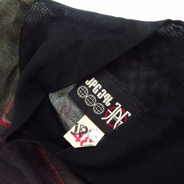 実際に弊社で買取させて頂いたJPG/ジャンポールゴルチェ パワーネット フェイスプリント Tシャツ カットソー 48の画像 2枚目