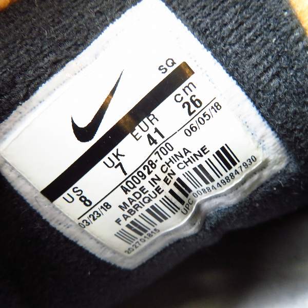 実際に弊社で買取させて頂いたNIKE×ATOMOS/ナイキ×アトモス AIR MAX 1 DLX/エアマックス サファリパック 2.0 AQ0928-700 26の画像 5枚目