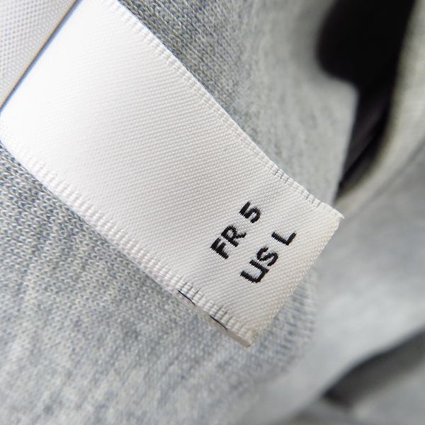 実際に弊社で買取させて頂いたLACOSTE/ラコステ BIGロゴ 長袖 スウェット/トレーナー Lの画像 3枚目