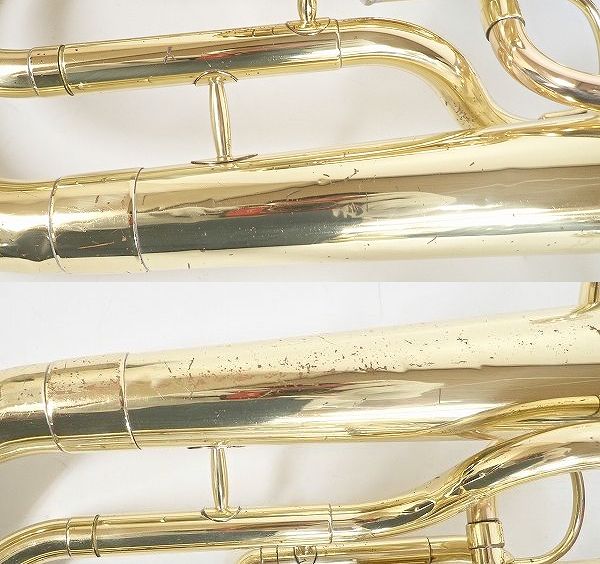 実際に弊社で買取させて頂いた★【ジャンク】YAMAHA/ヤマハ YAH-202/YAH202 アルトホルン ハードケース付の画像 6枚目