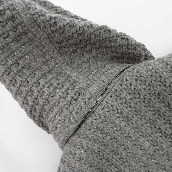 実際に弊社で買取させて頂いたBURBERRY LONDON/バーバリーロンドン 羊毛/カシミヤ混 ダッフルコート 1の画像 8枚目