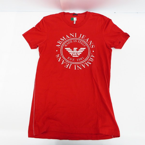 実際に弊社で買取させて頂いた【おまとめ9点】ARMANI JEANS/アルマーニジーンズ プリント 半袖・長袖 Tシャツの画像 1枚目