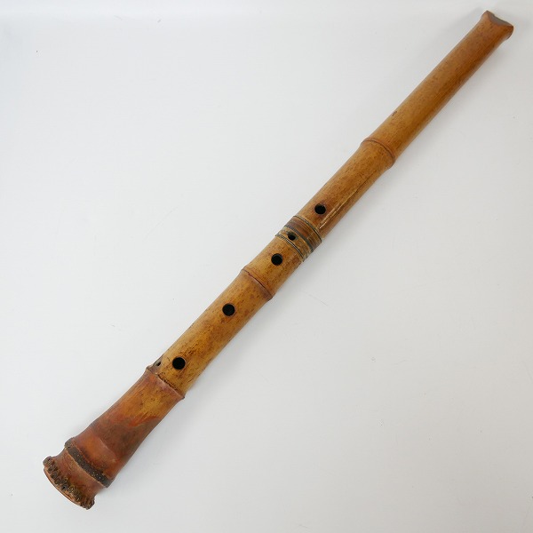 実際に弊社で買取させて頂いた【ジャンク】琴古流 尺八 星光 和楽器 61cm