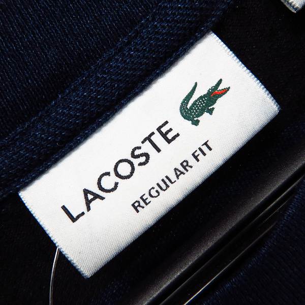実際に弊社で買取させて頂いた【未使用】LACOSTE/ラコステ インディゴ ボーダー Tシャツ/TH811E/3の画像 2枚目