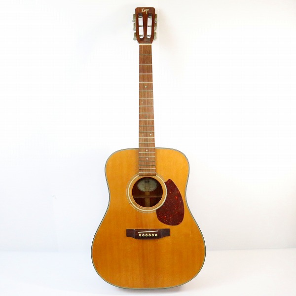 実際に弊社で買取させて頂いた★修復有り ESP/イーエスピー ACOUSTIC アコースティックギターの画像 1枚目