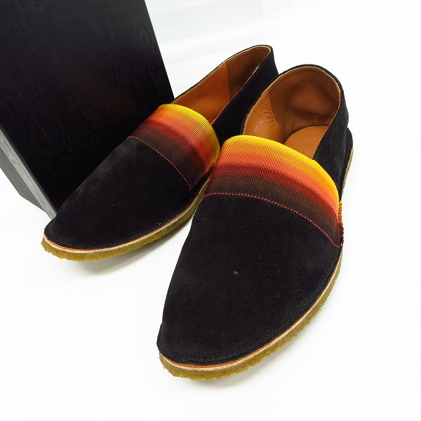 実際に弊社で買取させて頂いた【展示品】DRIES VAN NOTEN/ドリスヴァンノッテン スエード スリッポン MS25/874 QU114 BLACK900/41