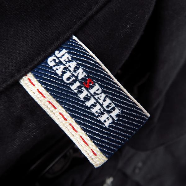 実際に弊社で買取させて頂いたJEAN PAUL GAULTIER/ジャンポールゴルチェ 刺繡ポロシャツ Mの画像 3枚目