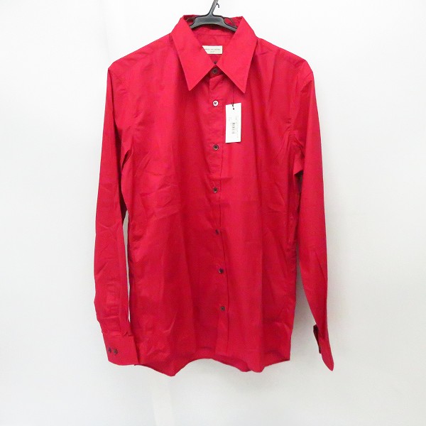 実際に弊社で買取させて頂いた【未使用】DRIES VAN NOTEN/ドリスヴァンノッテン コットン 長袖シャツ/48