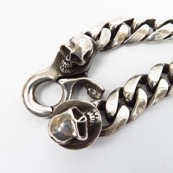 実際に弊社で買取させて頂いたSTANLEY GUESS/スタンリーゲス スカルクリップ/クラシック ブレスの画像 2枚目