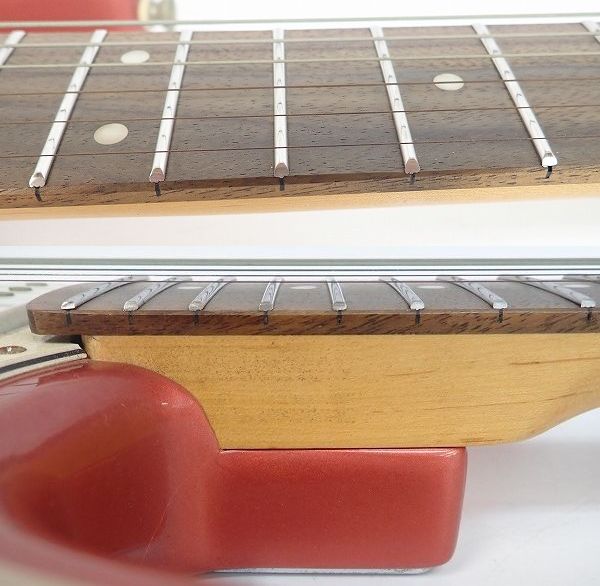 実際に弊社で買取させて頂いた★BUSKER'S/バスカーズ ストラトキャスターType ソフトケース付の画像 3枚目