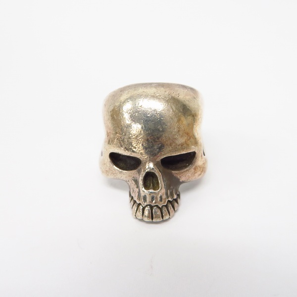 実際に弊社で買取させて頂いたCRAZY PIG/クレイジーピッグ LARGE EVIL SKULL/ラージ エビル スカルリング/17-17.5号の画像 1枚目