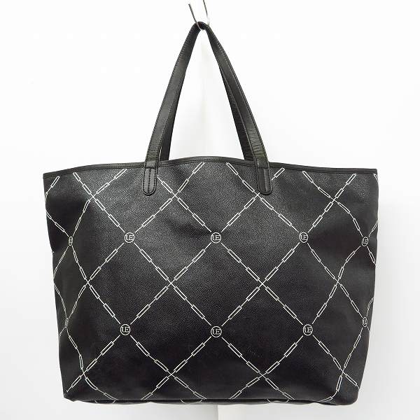 実際に弊社で買取させて頂いたuniform experiment/ユニフォームエクスペリメント UEロゴ/チェーンプリント トートバッグの画像 1枚目