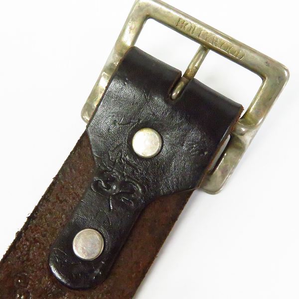 実際に弊社で買取させて頂いたHTC/エイチティーシー スティングレイ スタッズベルト/32の画像 2枚目