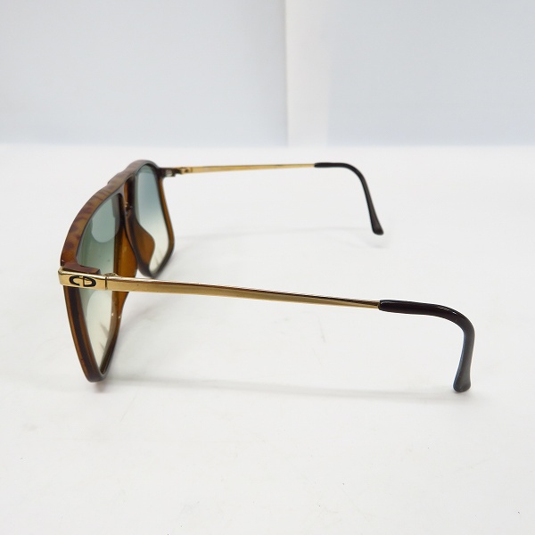 実際に弊社で買取させて頂いたChristian Dior/クリスチャンディオール サイドCDロゴ サングラスの画像 2枚目