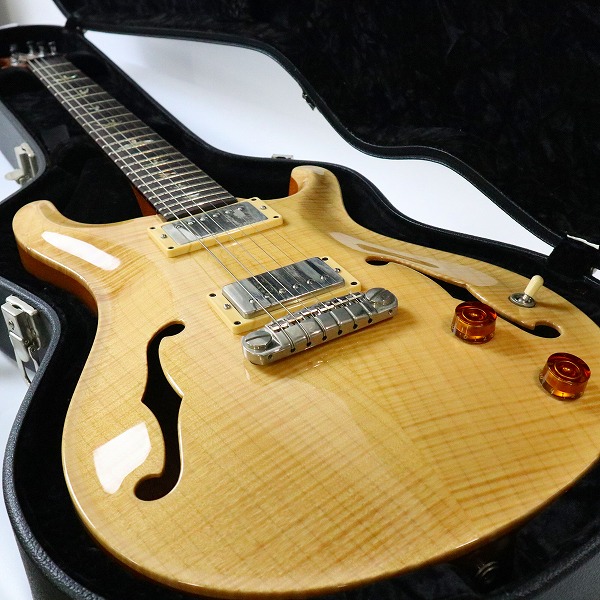 実際に弊社で買取させて頂いた★Paul Reed Smith/PRS/ポールリードスミス McCarty Hollow Body 1st NATURAL エレキギター ハードケース付き