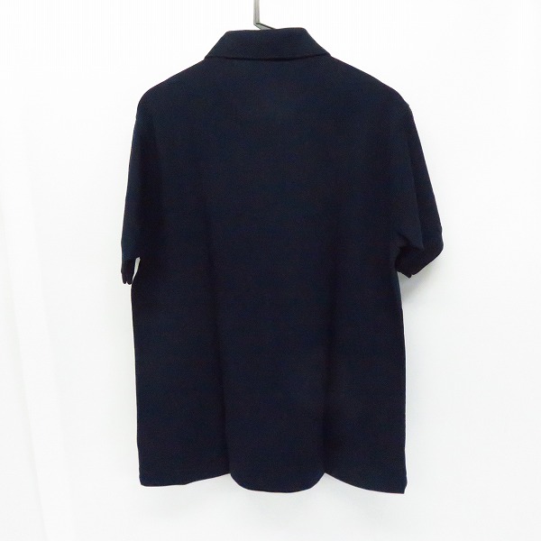 実際に弊社で買取させて頂いた【未使用】LACOSTE/ラコステ クラシックフィット 半袖ポロシャツ ネイビー  US M　の画像 1枚目