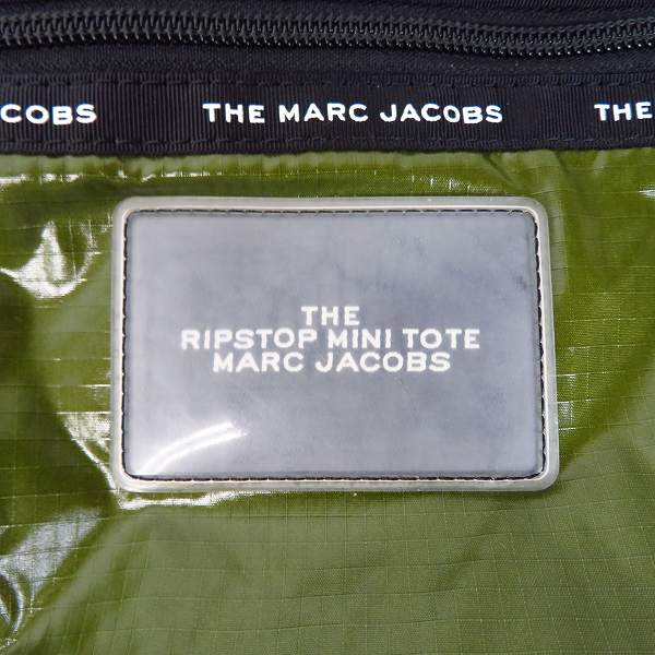 実際に弊社で買取させて頂いた【未使用】THE MARC JACOBS/マークジェイコブス RIPSTOP MINI TOTE リップストップミニトートバッグ M0015300-390の画像 5枚目