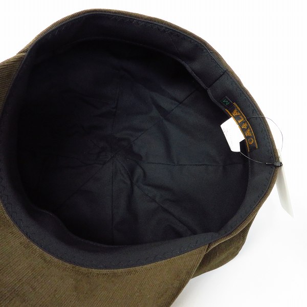 実際に弊社で買取させて頂いた【未使用】CA4LA/カシラ キャスケットハット/帽子 コーデュロイの画像 4枚目