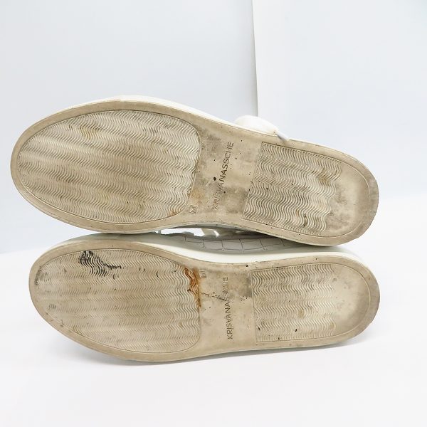 実際に弊社で買取させて頂いたKris Van Assche/クリスヴァンアッシュ マルチレース スニーカー 41の画像 1枚目