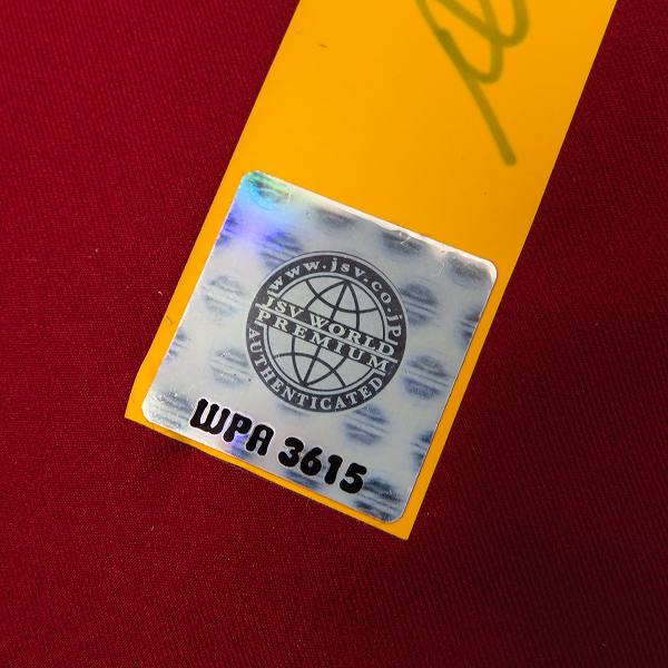 証明書】JSV WORLD PREMIUM ポルトガル代表 #10 ルイコスタ サイン入り