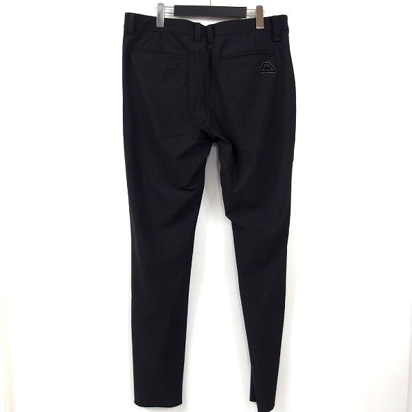 実際に弊社で買取させて頂いた【未使用】kappa/カッパ ゴルフ ロング スラックスパンツ ブラック KC612PA01/XOの画像 1枚目