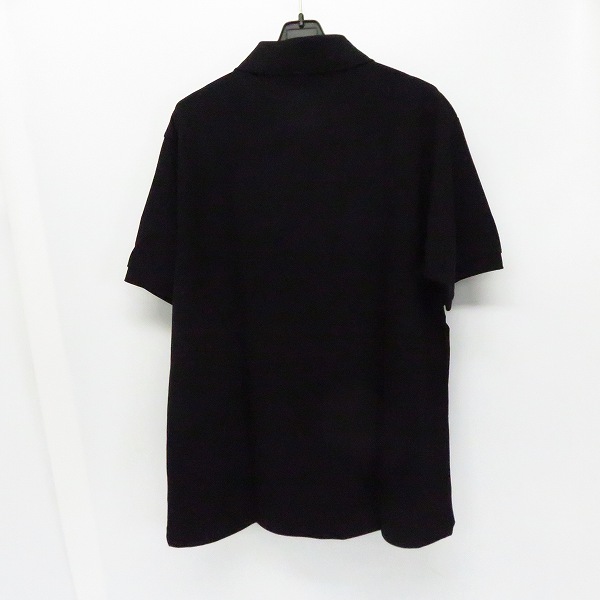 実際に弊社で買取させて頂いた【未使用】LACOSTE/ラコステ クラシックフィット ポロシャツ ブラック  US Mの画像 1枚目