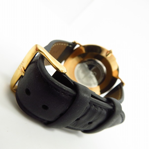 実際に弊社で買取させて頂いたDaniel Wellington/ダニエルウェリントン レザーベルト クオーツ腕時計 3ATMの画像 2枚目