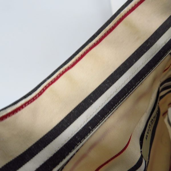 実際に弊社で買取させて頂いたBURBERRY LONDON/バーバリーロンドン ストライプチェックシャツ 16 1/2の画像 6枚目