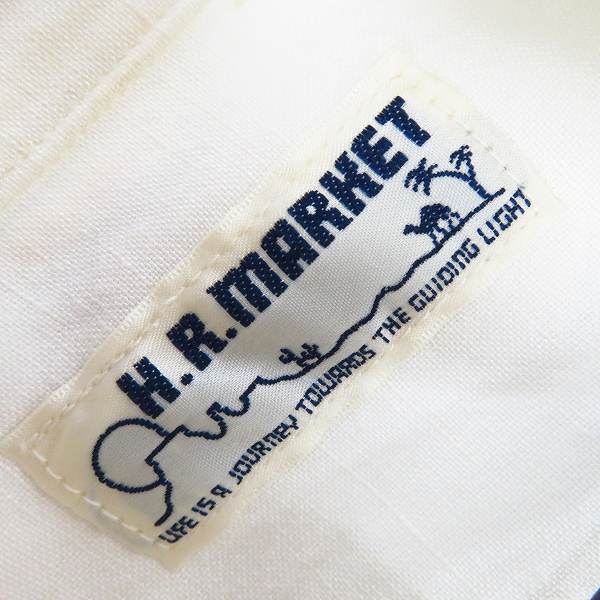 実際に弊社で買取させて頂いたHR MARKET/ハリウッドランチマーケット/ハリラン BLUE BLUE/ブルーブルー 半袖 シャツ 2/2点セットの画像 2枚目