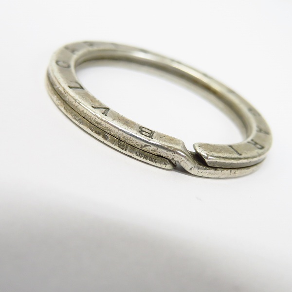 実際に弊社で買取させて頂いたBVLGARI/ブルガリ キーリング スターリングシルバーの画像 3枚目