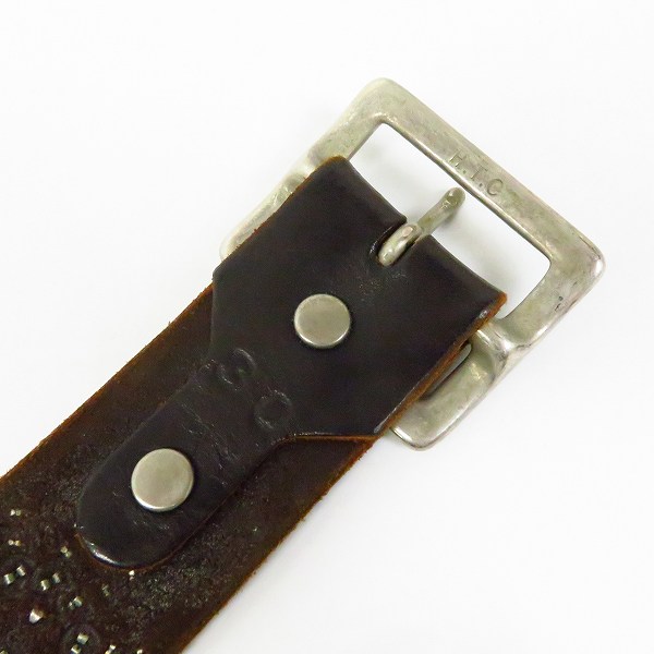 実際に弊社で買取させて頂いたHTC/エイチティーシー スティングレイ スタッズベルト/30の画像 2枚目