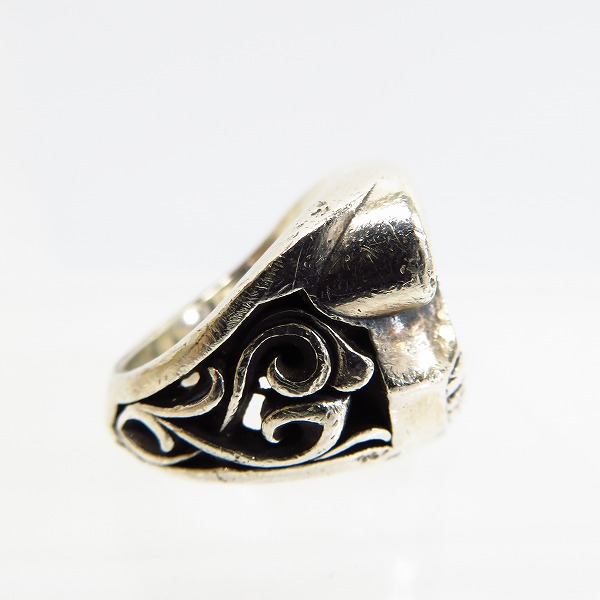 実際に弊社で買取させて頂いたDEAL DESIGN/ディールデザイン トライバルデザイン ホースシューリング/18号の画像 4枚目