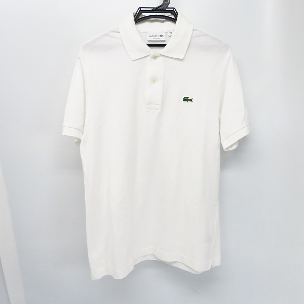 実際に弊社で買取させて頂いたLACOSTE/ラコステ CLASSIC FIT 半袖ポロシャツ/M